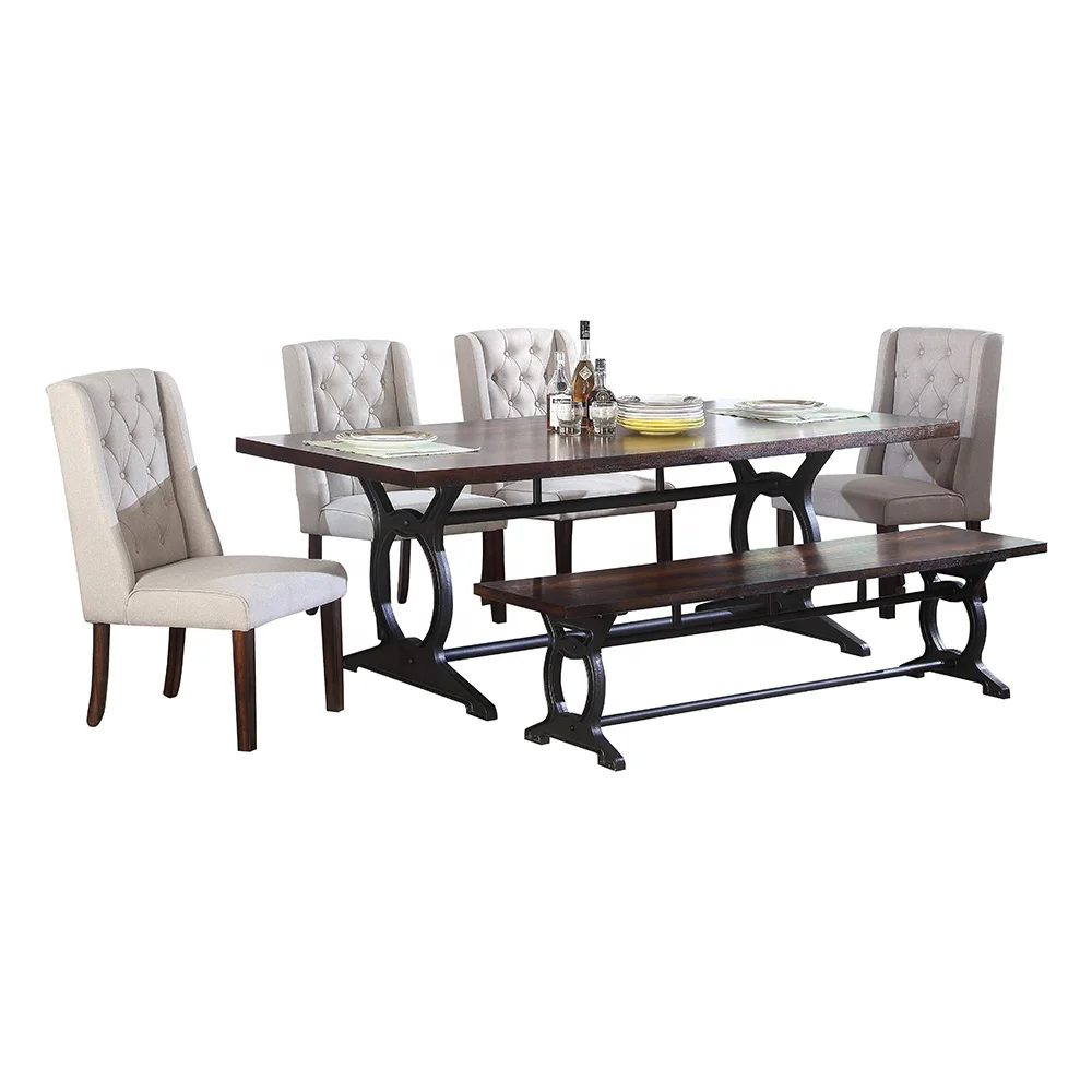 
Luxury Wall Terrazzo Mounted Foldable Octagonal Ebony Round Room Dining Table Set 