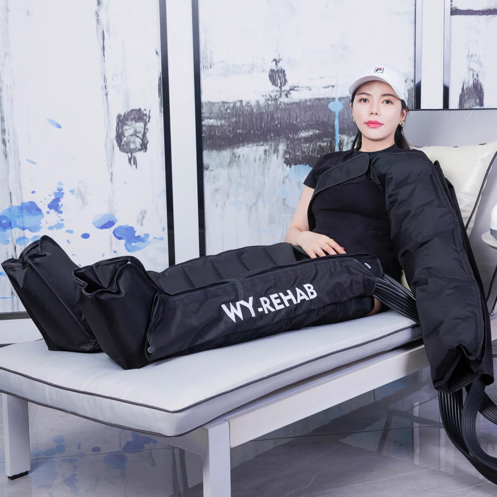 Hot Selling 8 Chamber Pressotherapy Dvt Pump Air Compression Recovery Boots Arm Waist Foot Leg Massager