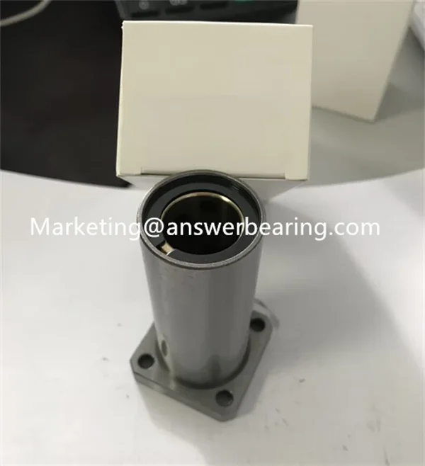 LMK10LUU Resin Retainer Linear Bearings LMK10 LUU Linear Bushing 10x19x55mm LMK 10LUU Steel Linear Motion Bearing
