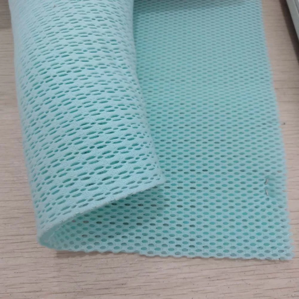 3d mesh fabric breathable 3D air mesh Tencel cotton spacer fabric for baby neck pillow sleeping products