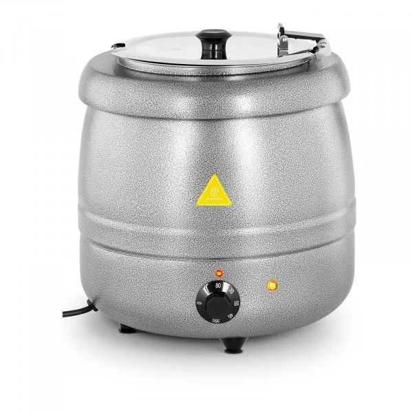 Коммерческий Электрический черный чайник для супа подогреватель