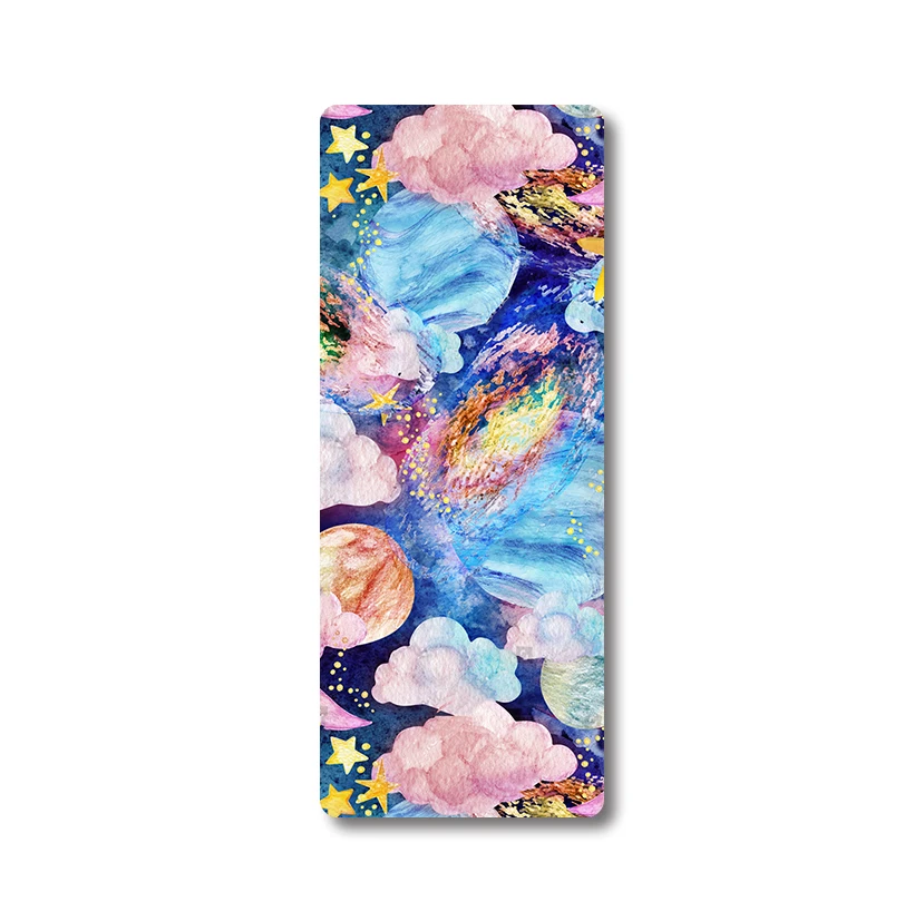 Extra Thick Anti Slip Oil Acrylic Modern Art Paintings Custom Printed Whole Foods Adults Kids Yoga Mats Dance Mat