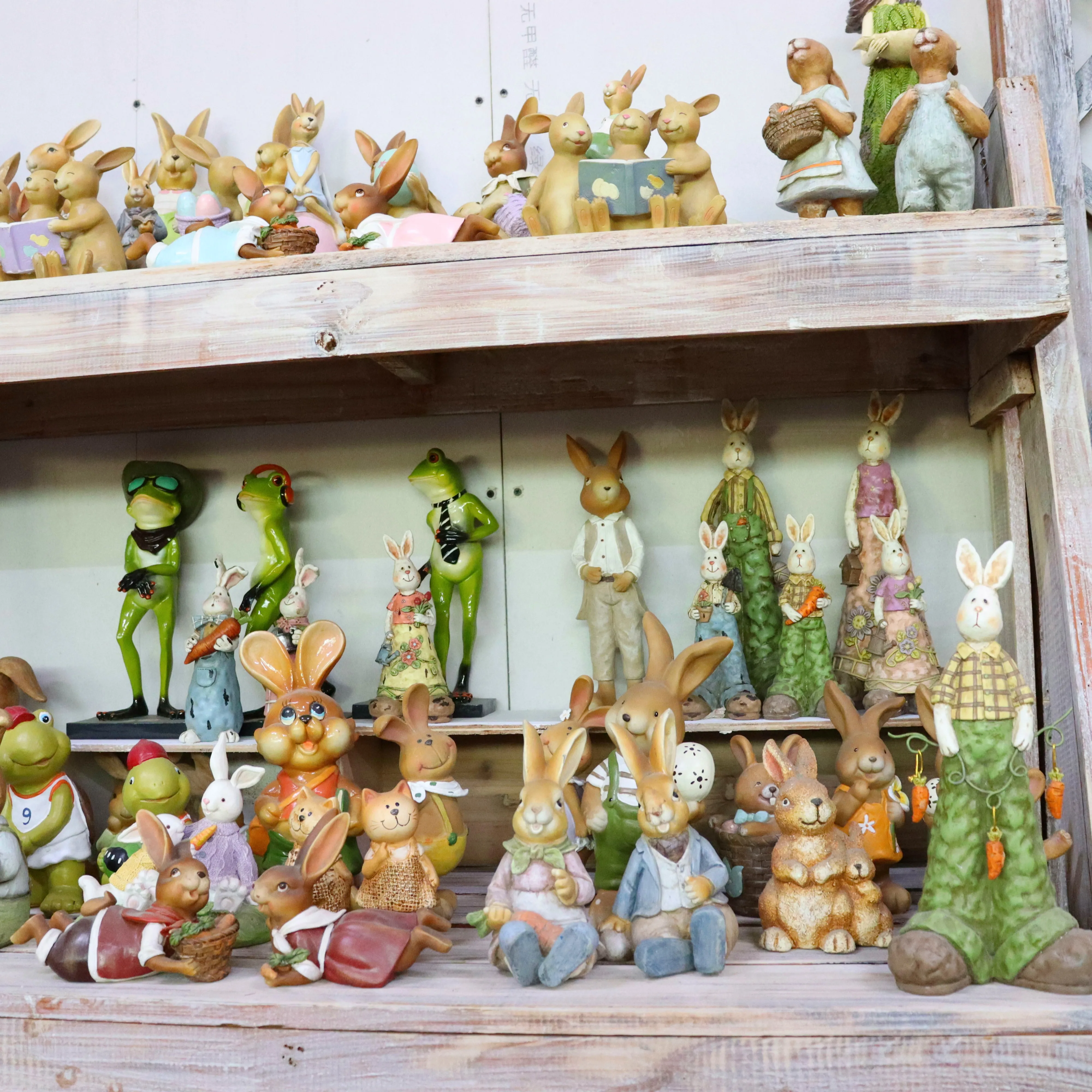 factory direct frog figurine gardening animal statue resin crafts ornaments landscape home garden decor