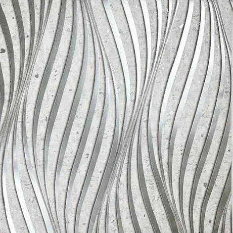 Modern Living Room Bedroom wall decor luxury 3d wallpaper PVC home decoration Waterproof Peel and Stick designer Wave wall paper