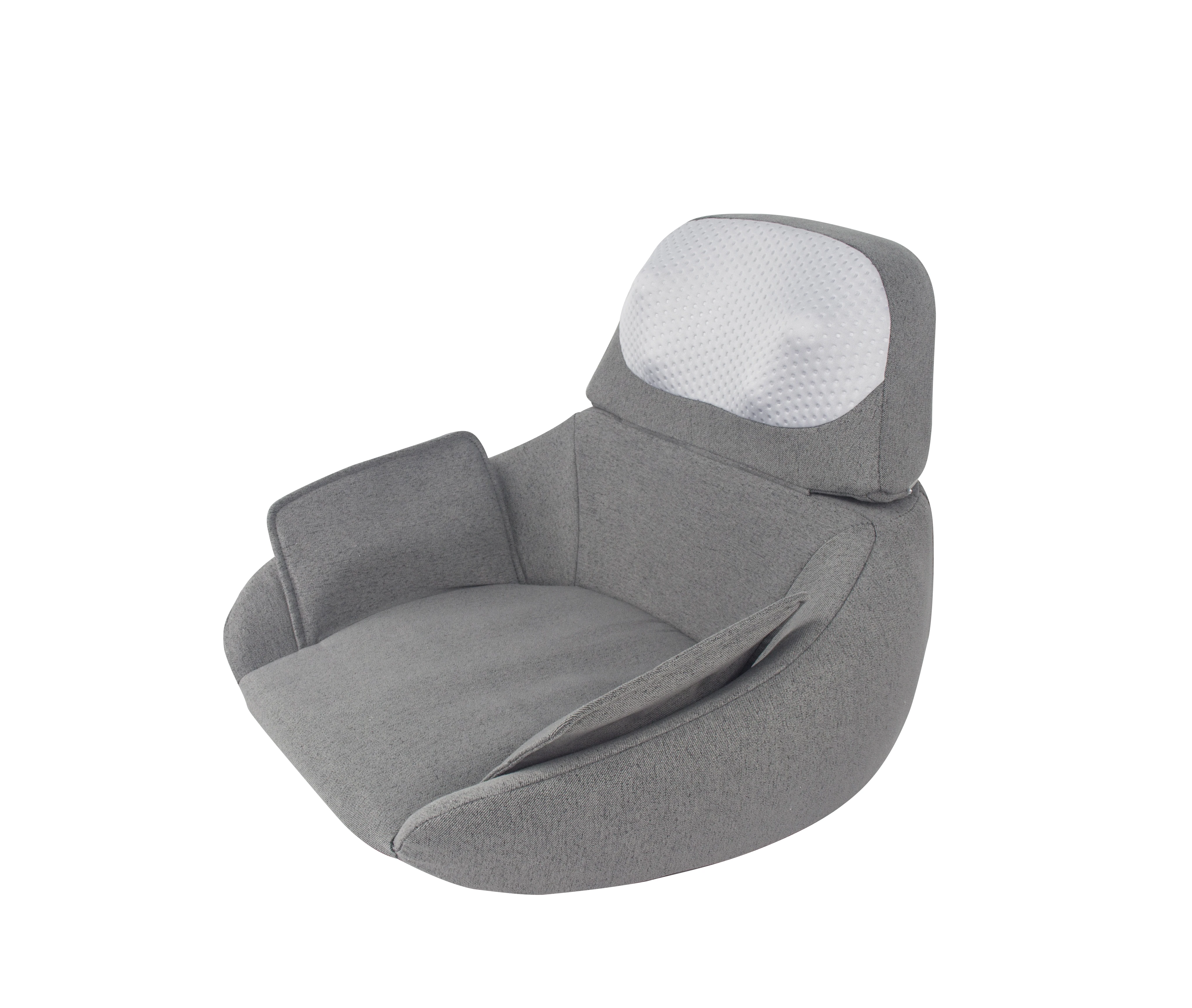 2019 New Product Japan/Korea foldable electric seat massage kneading back warmer air compression cushion