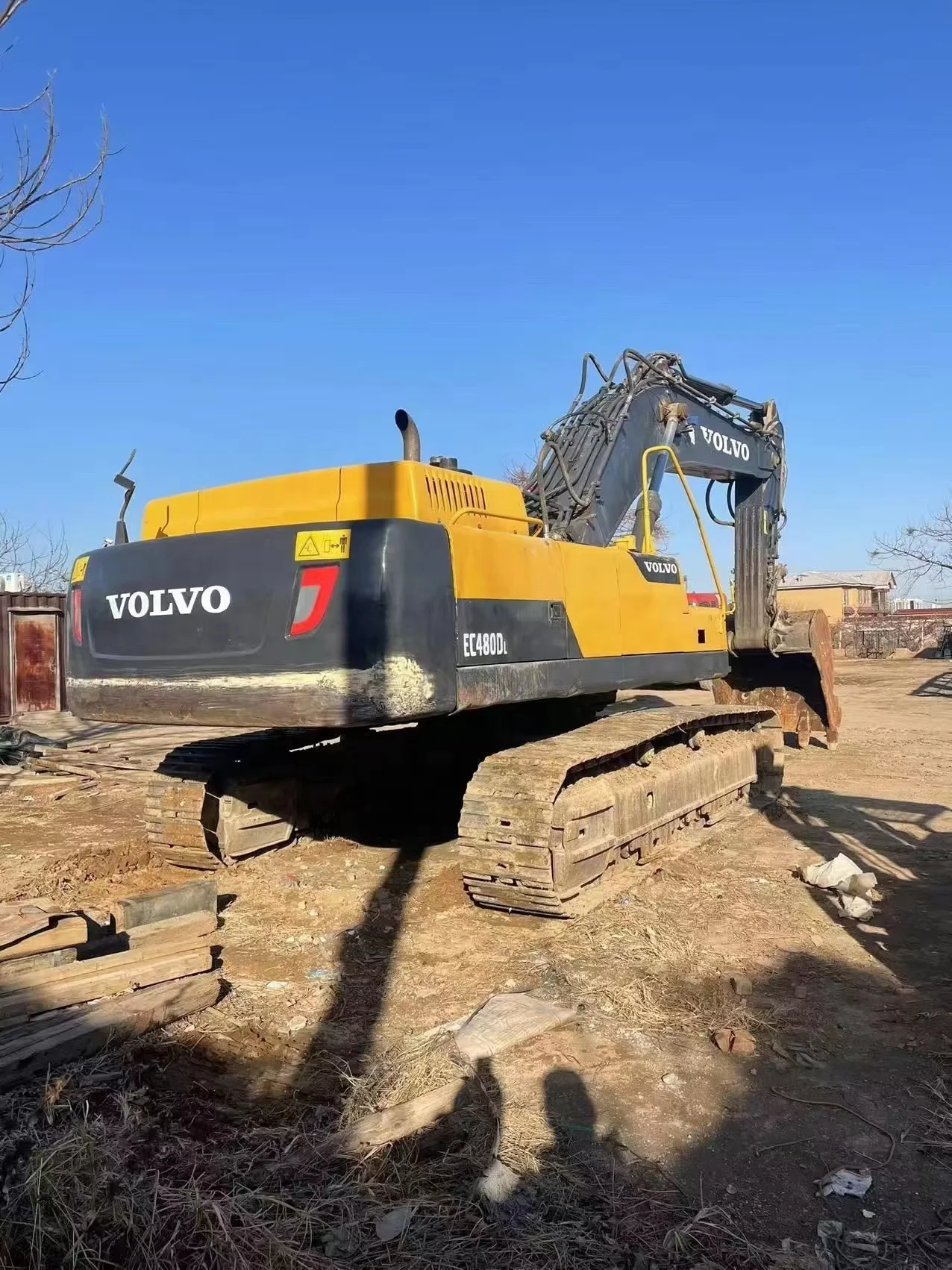 Volvo 480 Dl 50 ton excavator ec 480d in good condition affordable price 100% original second-hand engine quality digging tool