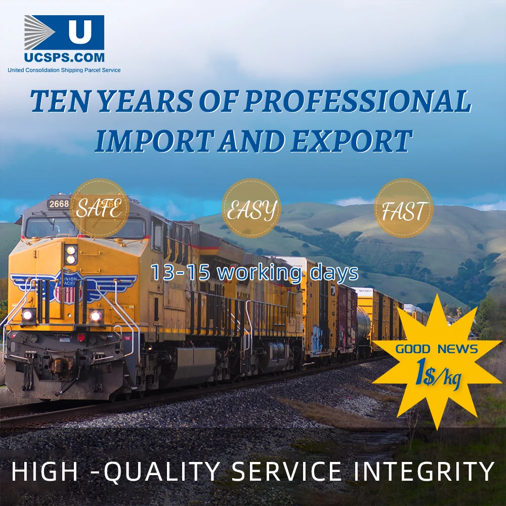 Professional Train Shipping Railway service DDP DDU train transport rail shipping from China to Denmark