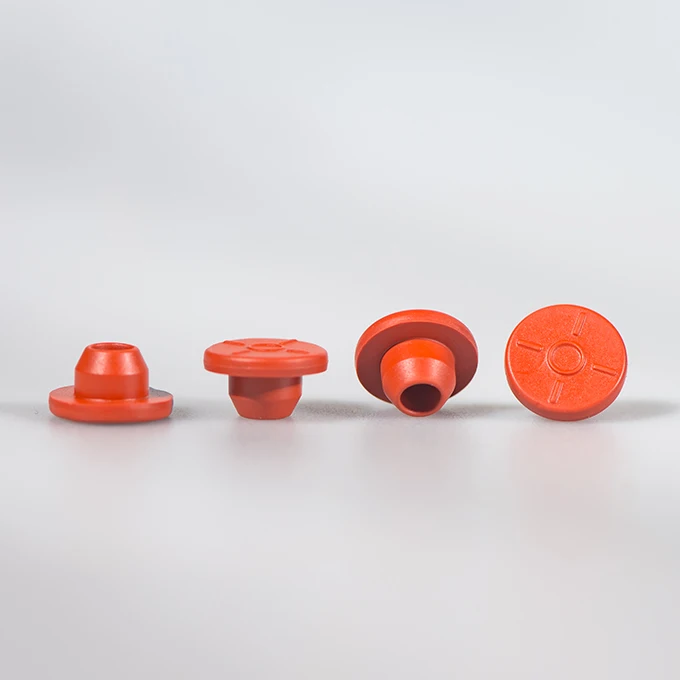 GMP Certified 13mm 15mm 20mm Sterile Butyl Rubber Glass Stopper for Sealing Injection Glass Vial