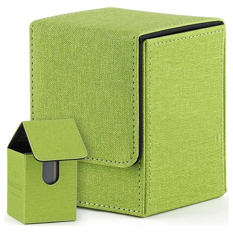 Magic Deck Box Holder for Collectible Card Deck Storage Box Compatible with Trading Card Games