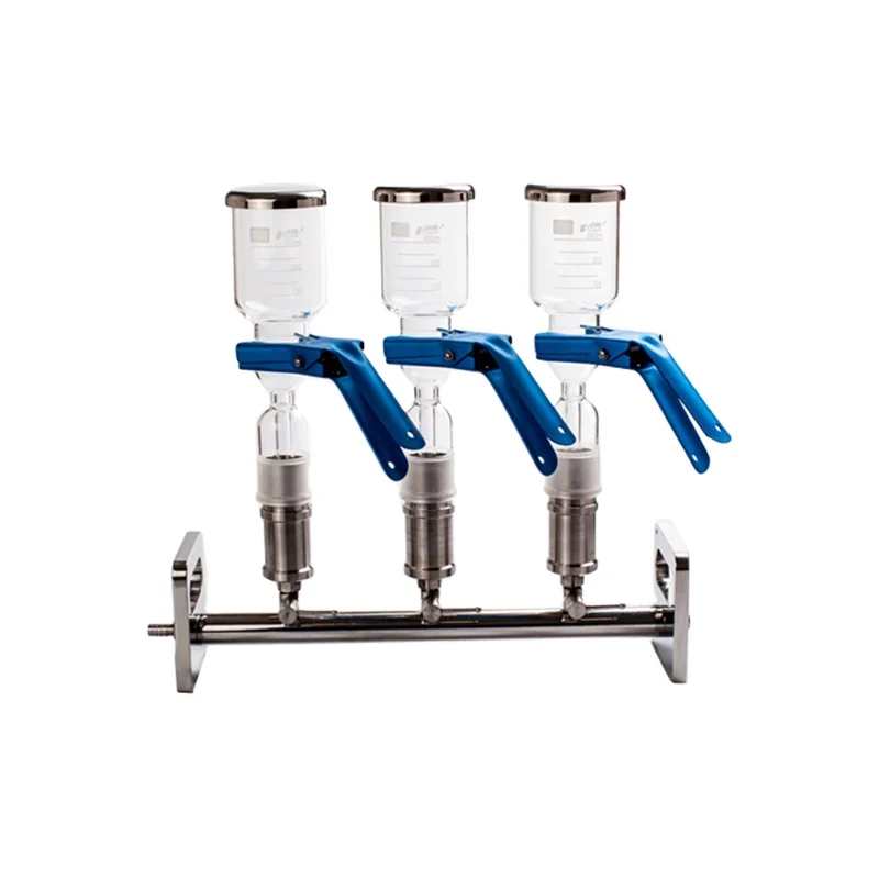 
 Лабораторный фильтр трехрядный стеклянный фильтр  