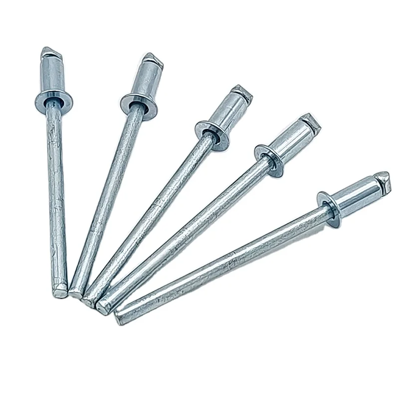 Custom csk open type blinde rivet carbon steel rivet zinc plated pop blind rivet
