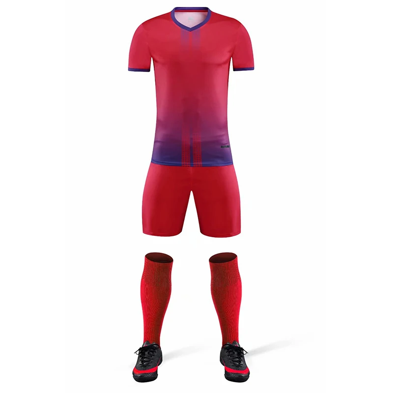 2022 Sublimation Soccer Wear Breathable  Cheap Price Quick Dry Football Jersey