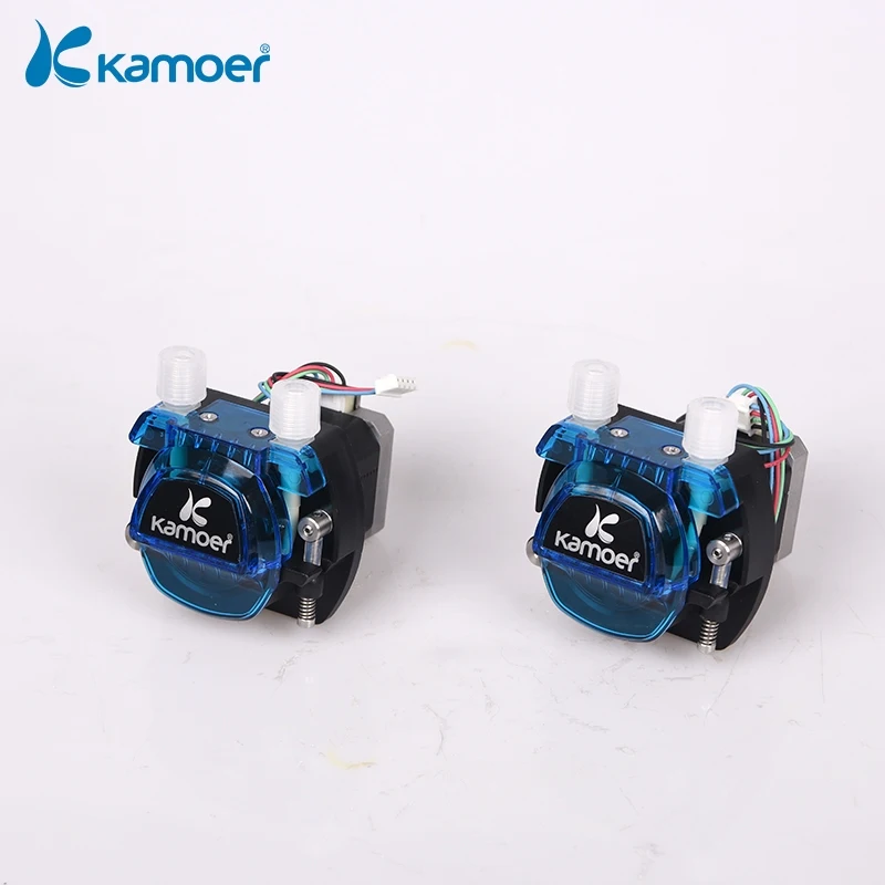 Kamoer KCM dosing pump lithium hydroxide transfer 12V high flow rate peristaltic pump transfer diacetone alcohol butyl acetate