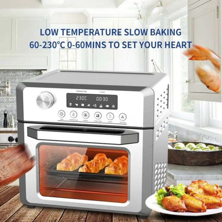 Electric new best-selling digital air fryer oven 18L with stainless steel body fm1801 air fryer toaster oven