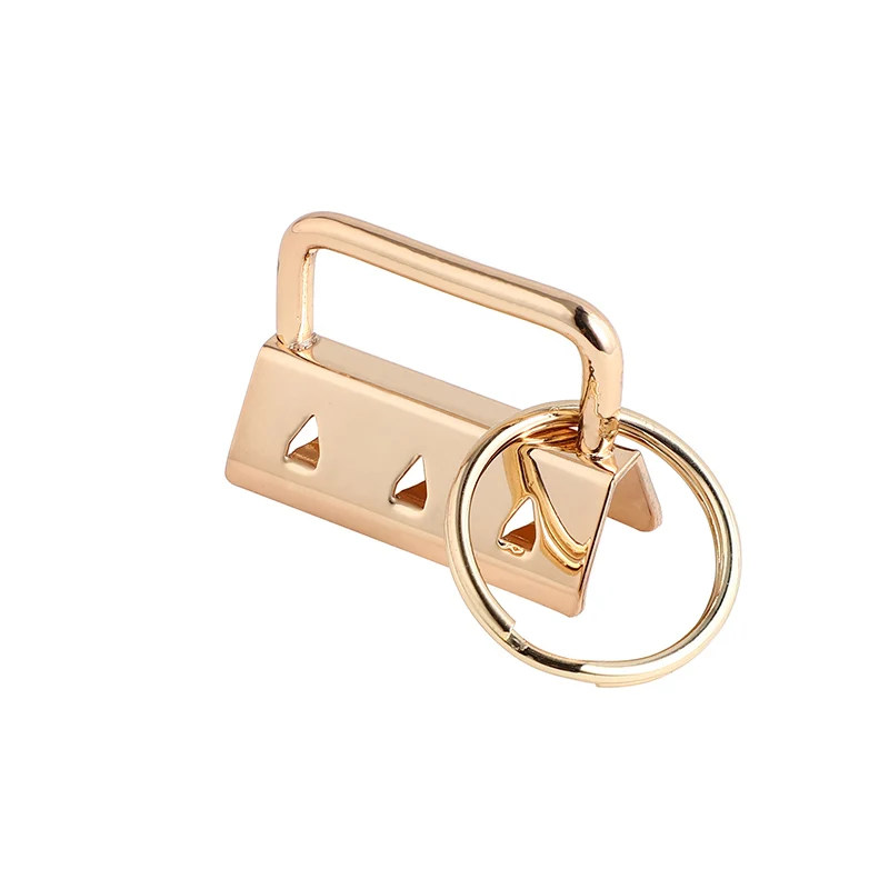 Manufacturer Wholesale Key Fob Hardware Wristlet Hardware with Key Ring for Lanyard Luggage Strap