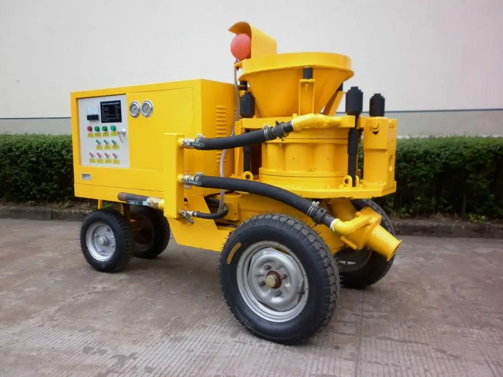 CE approved! 9m3/h concrete wet mix shotcrete machine