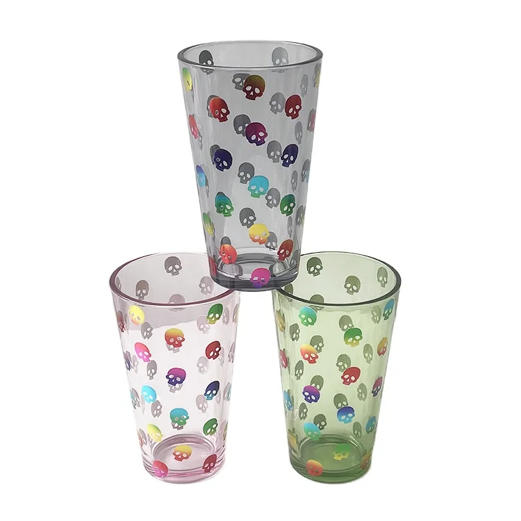 Wholesale 16oz Creative Beer Pint Glasses with Custom Logo for Cocktail Iced Coffee Beer glasses pint glasses
