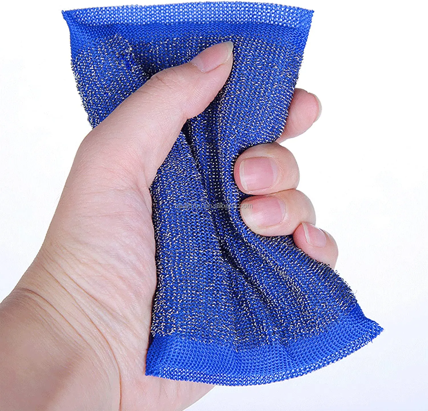 High quality Wire Net eco-friendly Kitchen Cleaning Sponge Scrubber power sponge