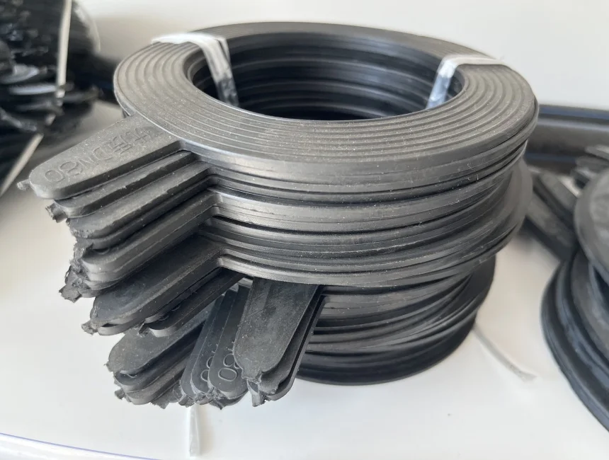 Industrial supplies High quality sealed shock absorption isolation non-slip pipe rubber pad