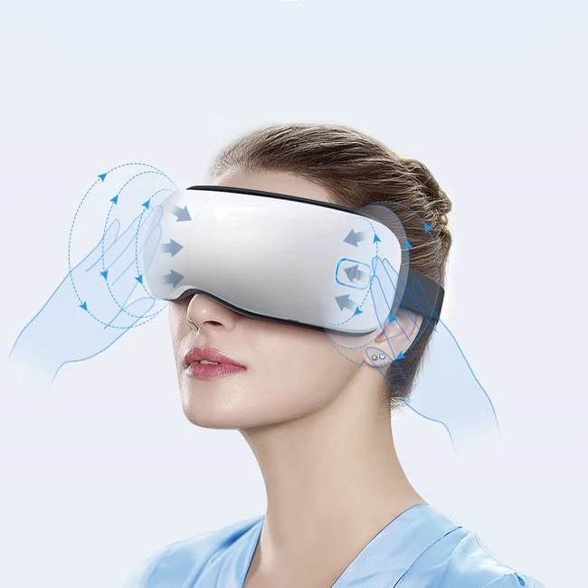 Cool massager glasses eye massager music with cold compression