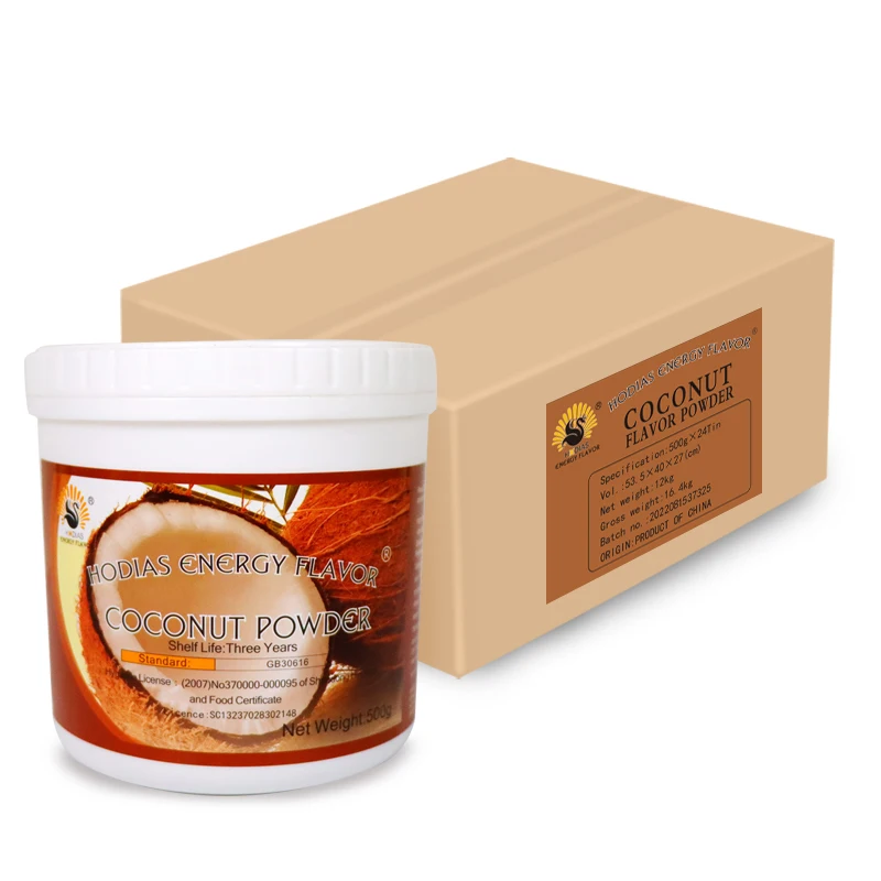 Heat-Stable Coconut Aroma Flavor Powder, Professional-Grade Coconut Fragrance for Confectionery Use