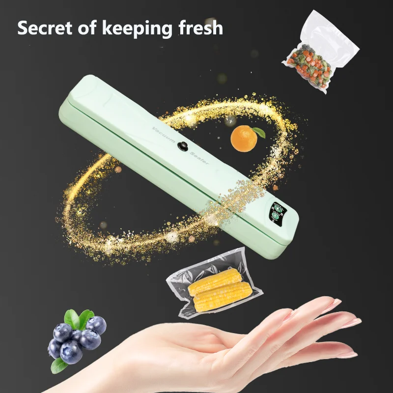 Mini Household Film Sealer Packer Sealing Packaging Machine Food Vacuum Sealer