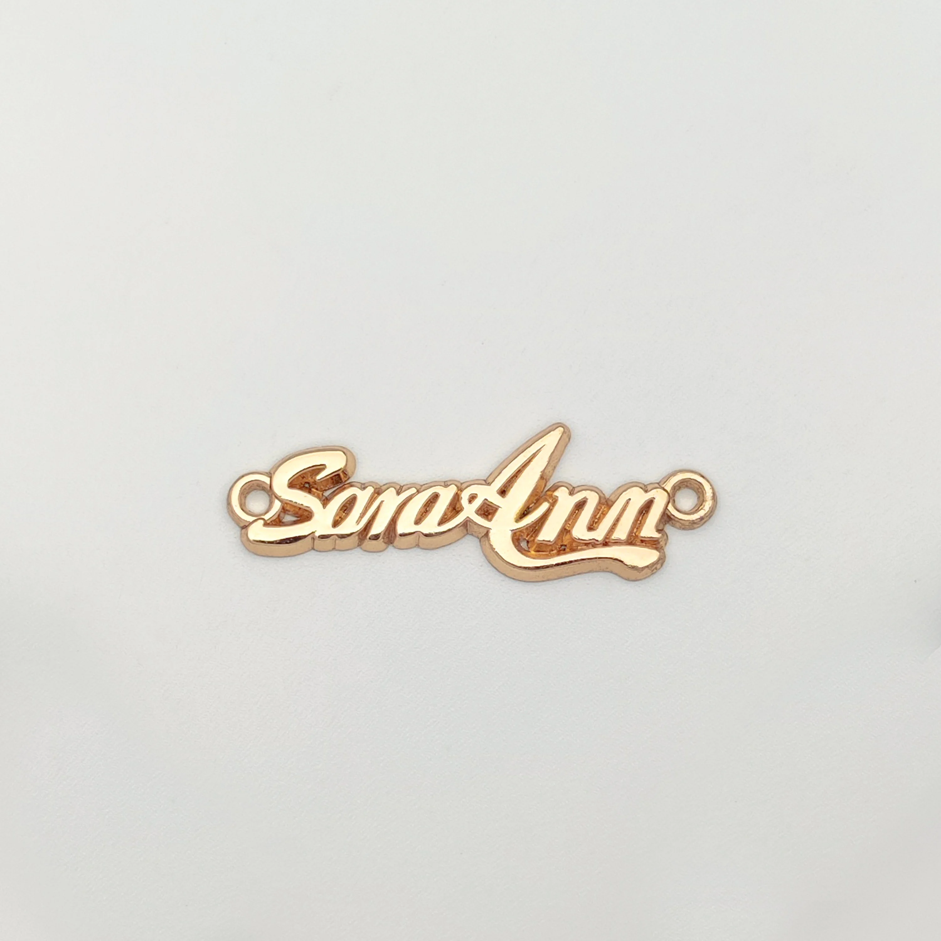 factory custom Logo Handbags Custom Metal Label Tag For Clothes Purse  clothes accessories