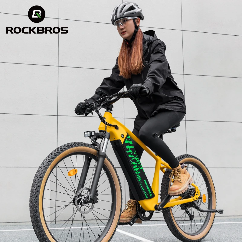 ROCKBROS Прямая продажа с завода морозостойкий чехол для электрического велосипеда водонепроницаемый защитный неопреновый аккумулятора