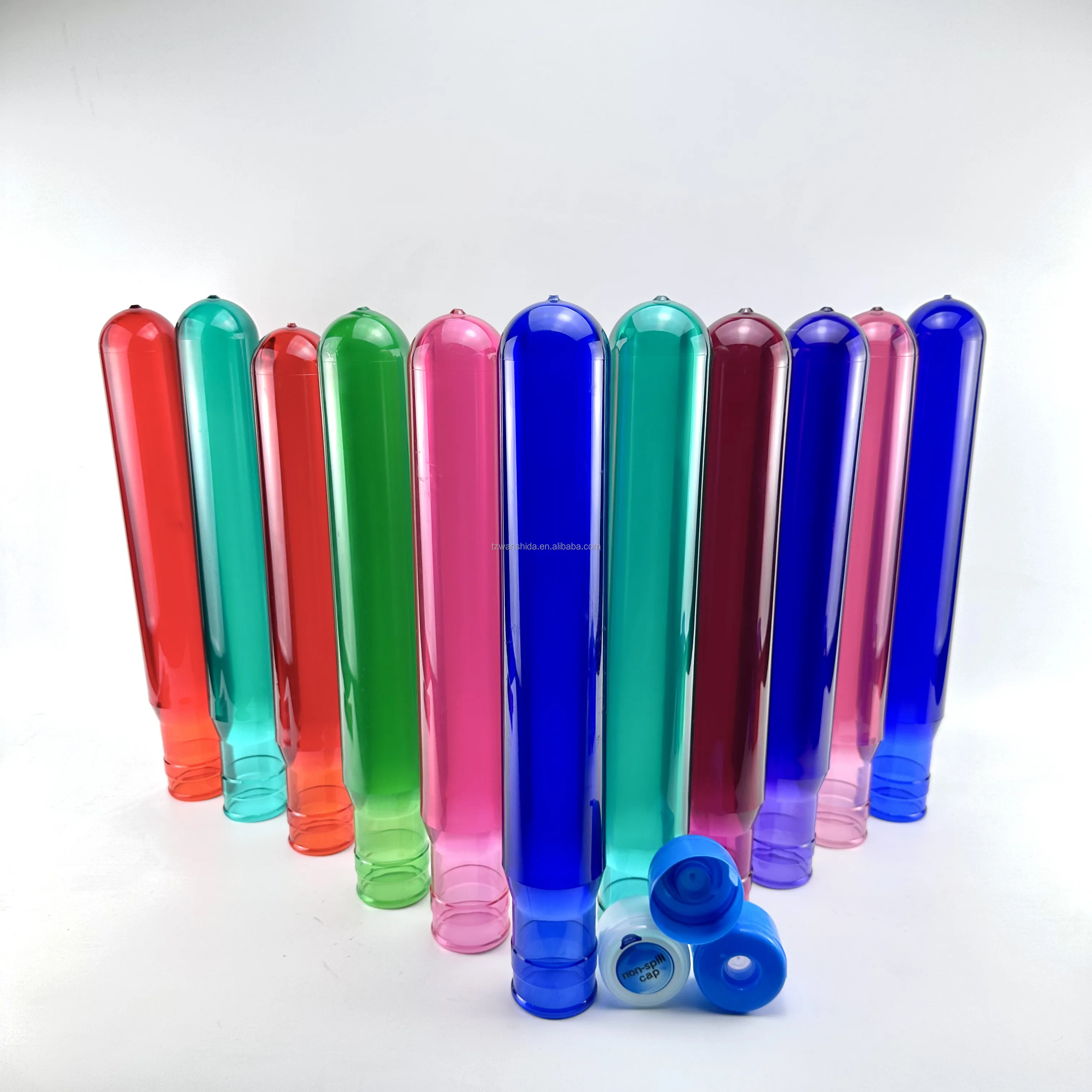 5gallon 700g 730g Blow Moulding Machine 20 Liter  750g Plastic Blue transparent 5gallon PET preform