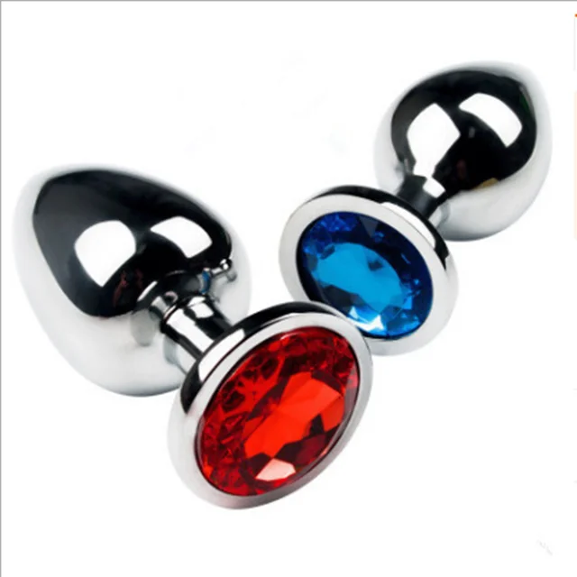 Manufacturer wholesale sex toys metal backcourt anal Plug alternative toys small anal plugs