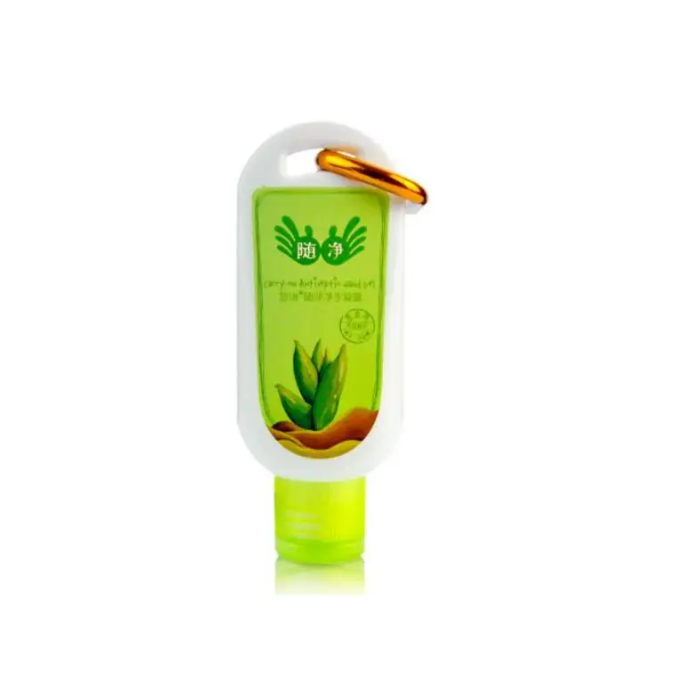 
Free sample OEM hand sanitizer with carabiner hand gel 