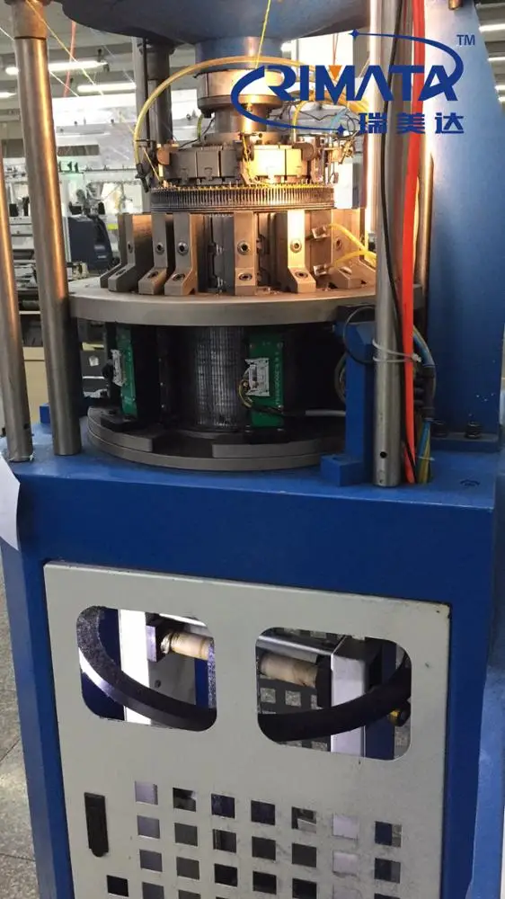 High quality  circular jacquard double  jersey knitting machine to make scarf  hats