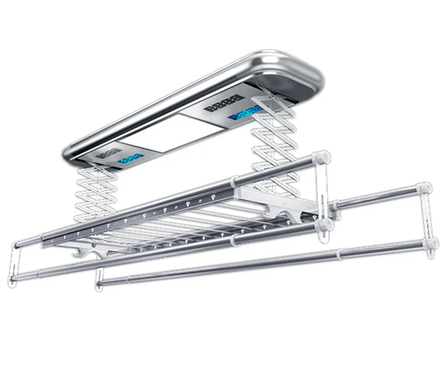 Multifunction Electric Automatic laundry lifting rack Folding Clothes Drying Hanger Dryer Rack