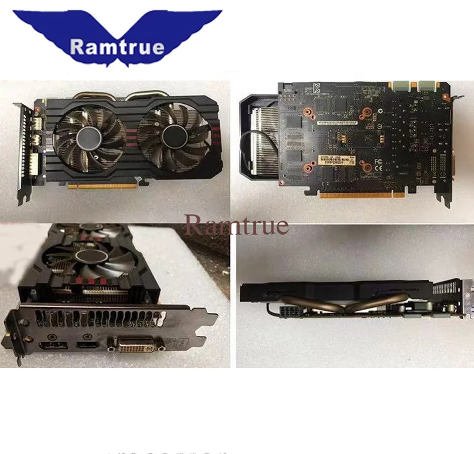 Оригинальная брендовая разборка видеокарты GTX750TI 2G используется для сборки игрового компьютера.