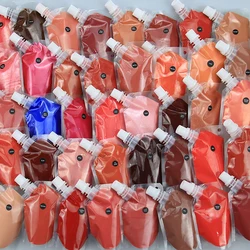 Custom 200ml bag lip gloss base bulk vendor vegan clear glitter lipgloss waterproof DIY matte versagel lip gloss base