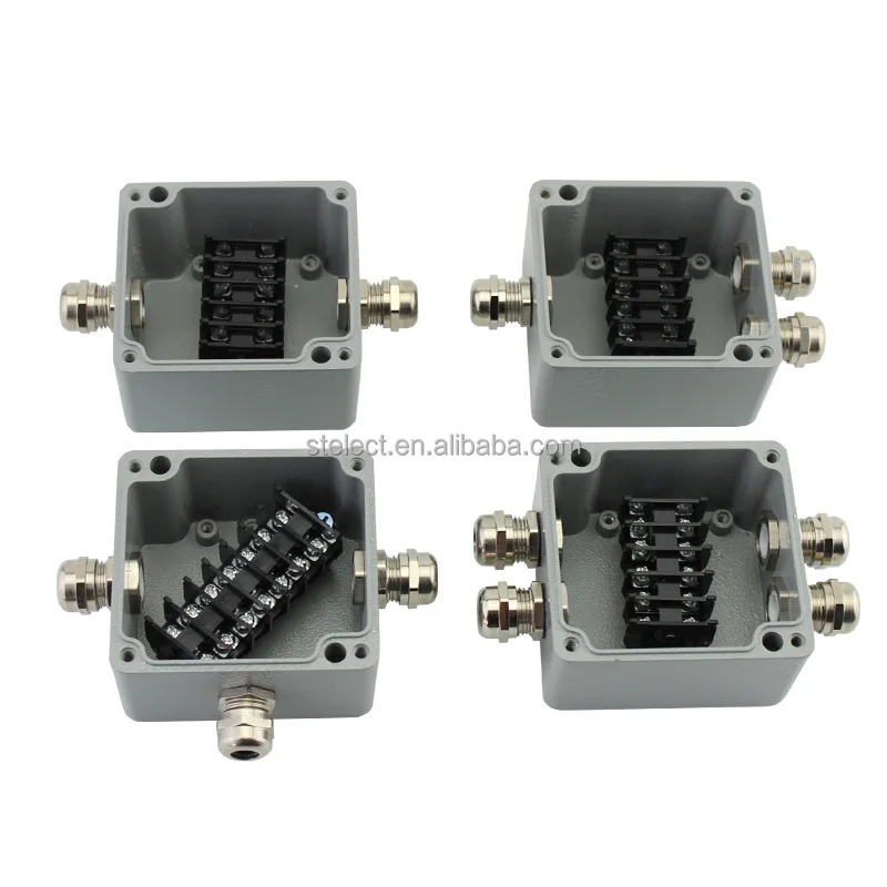 Manufacture Multiple Sizes  IP66 Waterproof Plastic Box ABS PC Electrical Switch Box Junction Box