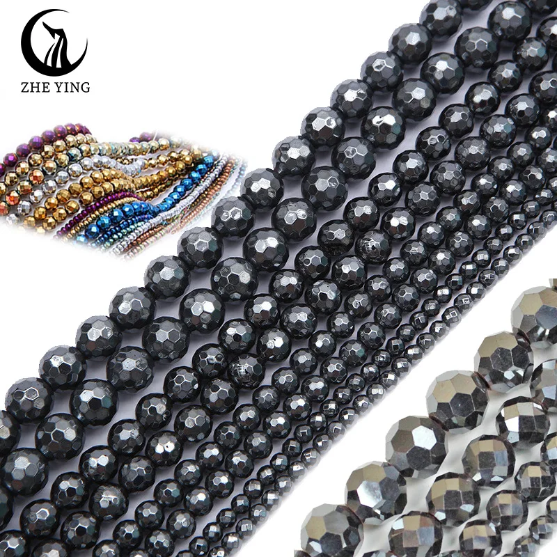 Ожерелье из гематита 2/3/6/8/10 мм