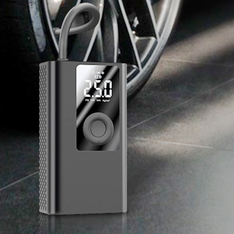 150PSI portable bicycle air compressor E-bike motorcycle 4000mAh cordless mini bike air compressor pump tire pump tire inflator