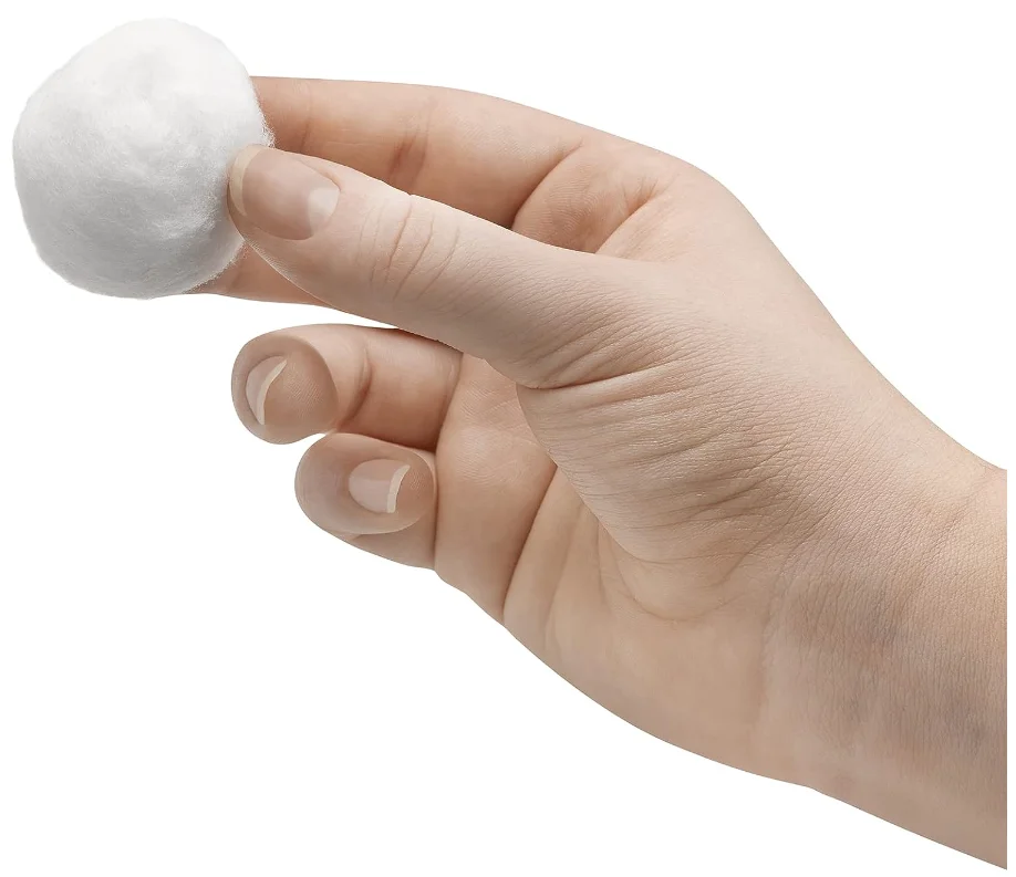 Factory High Quality 100% Pure Organic Cotton OEM Cotton Ball White Cotton Balls