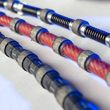 Diamond Beads Sintered of Diamond Wire Cutting Mining Rope Saw Blade for Granite Marble Jade Concrete Stone Cutting