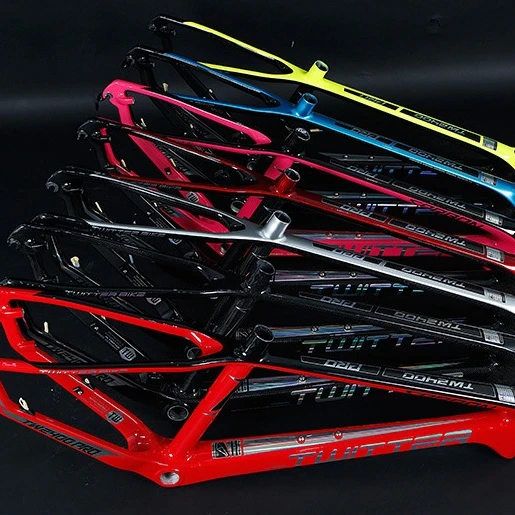 popular carbon fiber 24' children MTB frame super light frame for girls and ladies BMX frame