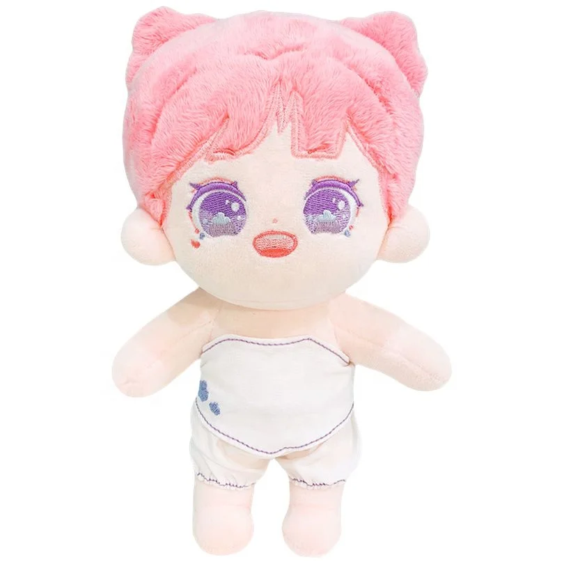 Handmade Dolls Customized Cute Plush Toy Custom Plush Doll With Clothes Plush Rag Doll