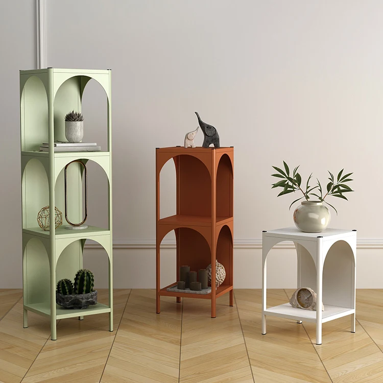 OEM and ODM corner shelf storage rack bookcase modern design book shelve bookshelf