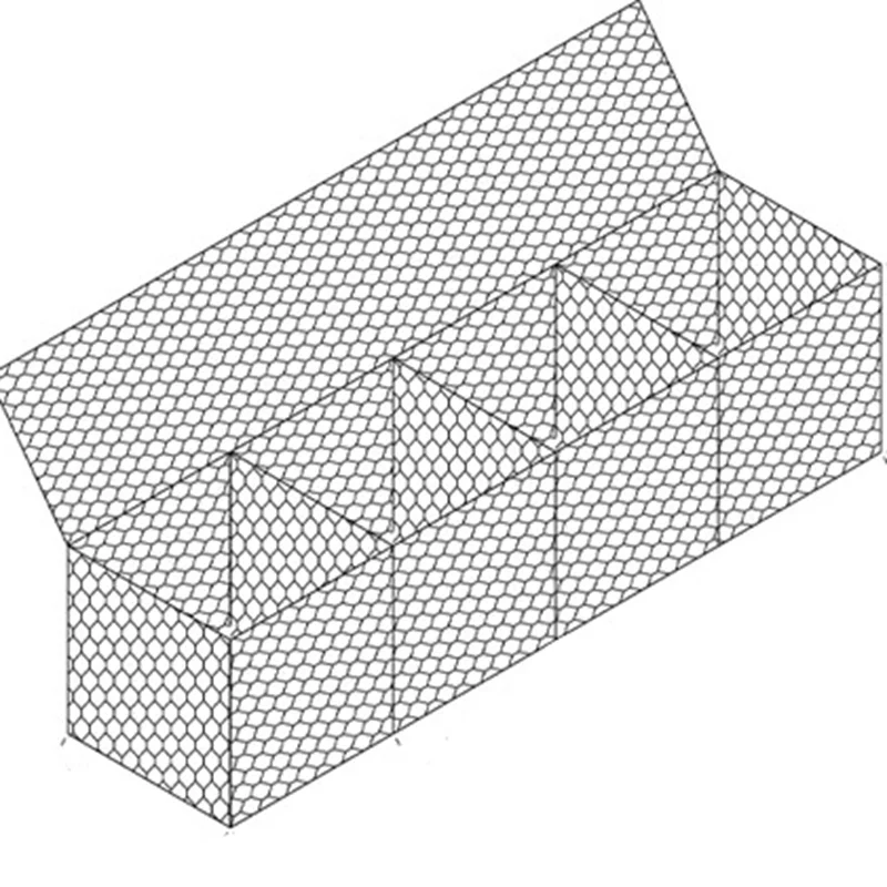  60x80mm/80x100mm Factory direct strengthened PVC/galvanized gabion wire