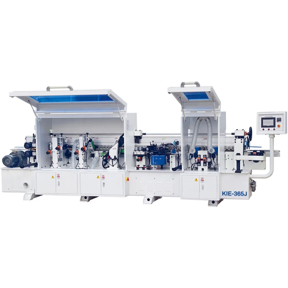 Kie-365j through feed edge banding machine automatic edge banding machine with pre-milling furniture edge machine