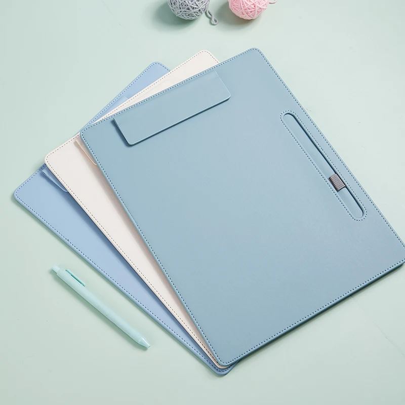 HongShun Custom Business A4 Clipboard Folder Plastic Clip Board With Plastic Clip