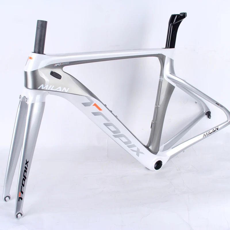 Тропикс Милан углеродное волокно дорожный велосипед супер легкая рама