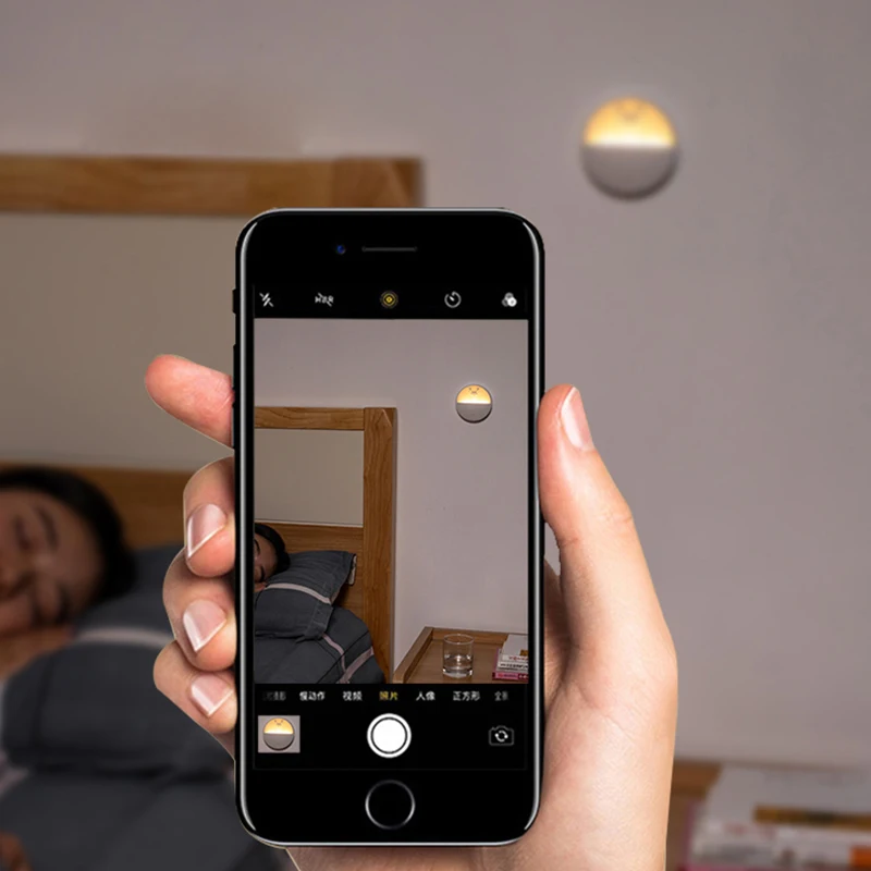 Warm Lamp Night Light Rechargeable Body Led Human