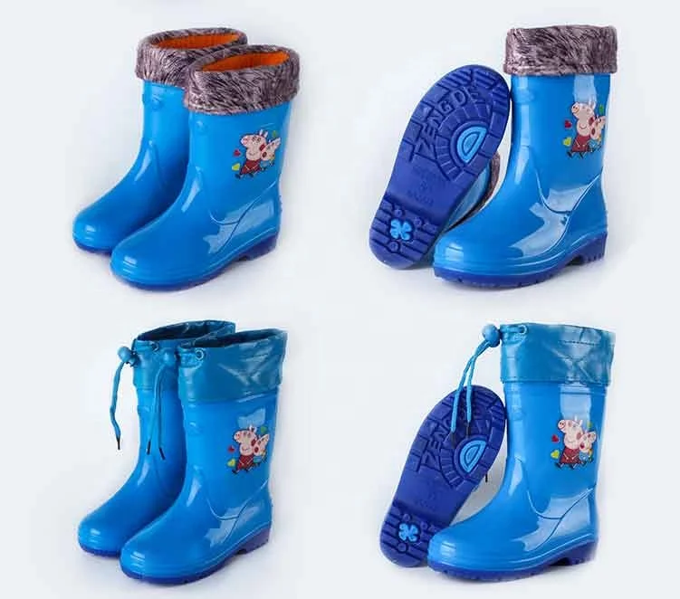 Hot Sale Wholesale On Sale China Plastic Design Your Own for Style Kids Pvc Rain Boots