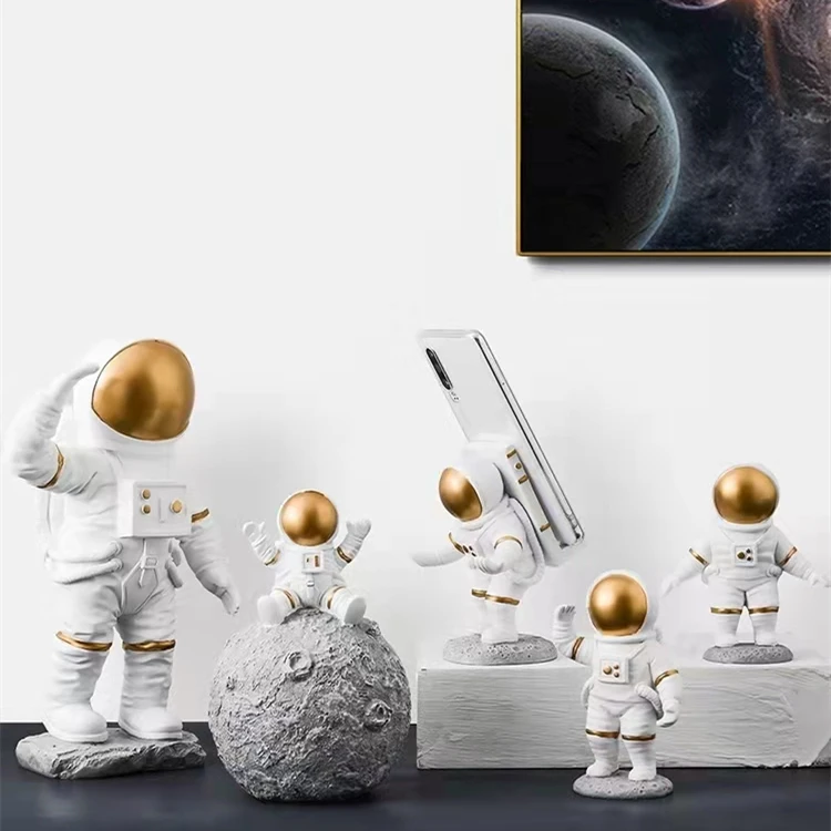 Оптовая продажа 3D-печать астронавта миниатюрная Персонализированная экшн-фигурка из ПВХ